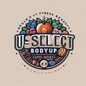 かめきち (Kamekichi0106)さんのカフェ「U-SELECT CAFE & DELI」のロゴとロゴイラストマークへの提案