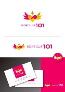 ＊ sa_akutsu ＊ (sa_akutsu)さんの東北最大級のNIGHT CLUB 『101（ワンオーワン）』のロゴ制作への提案