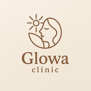 引地 悠嵐 (yura56831)さんの美容整形クリニック「Glowa　clinic」のロゴ・サインへの提案