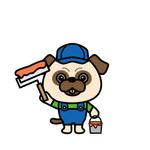 fujie (fujie03)さんの会社のイメージキャラクターで犬のパグで作りたいへの提案