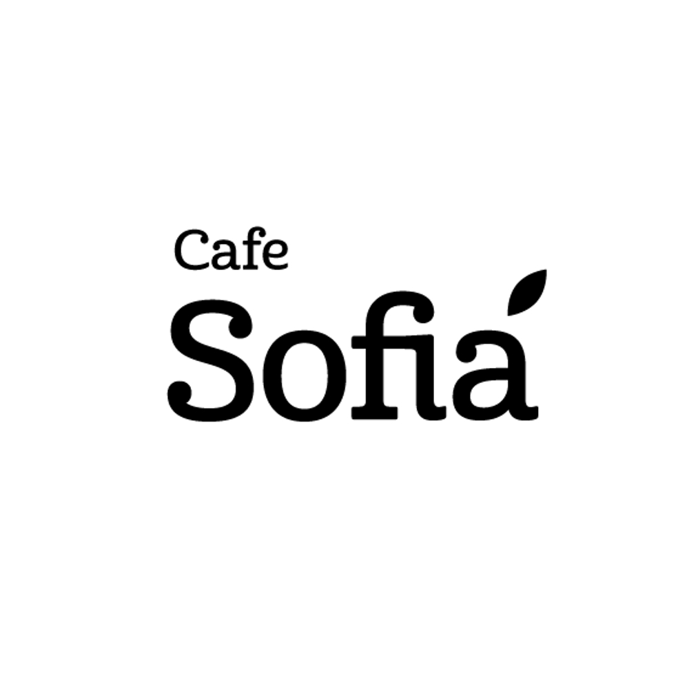 カフェ「Cafe Sofia」のロゴ