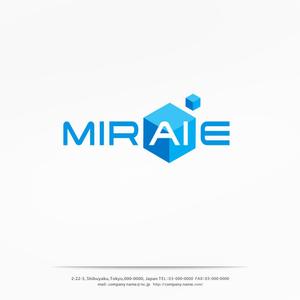 H-Design (yahhidy)さんの未来教育株式会社の企業ロゴ。「MIRAIE」　をブランドロゴとし、その文字の中のＡＩを色変化への提案