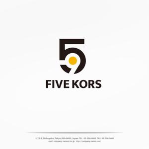 H-Design (yahhidy)さんのコインパーキング工事会社「FIVE KORS」のロゴへの提案