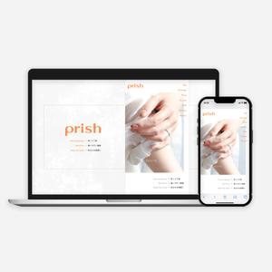 tobi (tobi-design)さんの【ワイヤーフレーム有】ネイルサロンのサイトデザイン / TOPのみへの提案