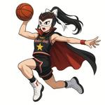 LyraAI_Studio (LyraAI_Studio)さんのシュートをするバスケ少女のイラスト制作（全身）への提案