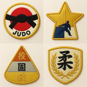 桑原 大樹 (datuki)さんの［たった４枚のイラストで参加］柔道着に貼り付けるボーイスカウトの「勲章」のようなワッペンのデザインへの提案