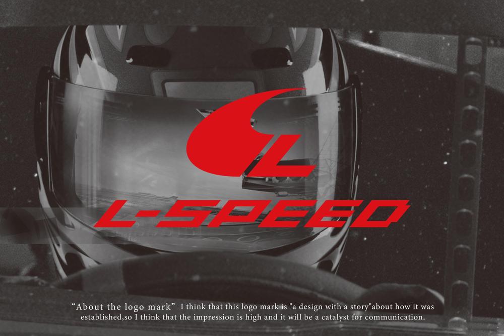 レーシングチーム「L-SPEED」のロゴ