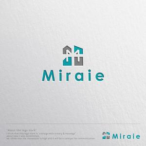 ヴェルデザイン (sklibero)さんの不動産売買業者、株式会社ミライエ不動産販売、Miraie、のロゴへの提案