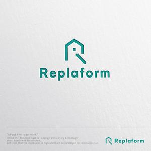 ヴェルデザイン (sklibero)さんのECプラットフォーム「Replaform」ロゴ作成への提案