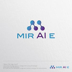 ヴェルデザイン (sklibero)さんの未来教育株式会社の企業ロゴ。「MIRAIE」　をブランドロゴとし、その文字の中のＡＩを色変化への提案