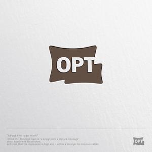 ヴェルデザイン (sklibero)さんのシンプル＆高品質なビジネス仕様の滞在施設「Opt」のロゴ（看板）への提案