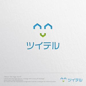 ヴェルデザイン (sklibero)さんの不動産賃貸業「株式会社ツイテル」のロゴへの提案