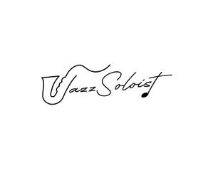 K-J (king_j)さんのサックスのマウスピース　"Jazz Soloist”のロゴへの提案
