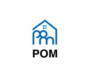 K-J (king_j)さんの不動産会社『POM』のロゴ作成への提案