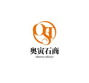 K-J (king_j)さんの石材店「奥寅石商」の石材店らしくないロゴへの提案