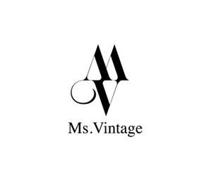 K-J (king_j)さんの中古ラグジュアリーブランドショップ「Ms.Vintage」のロゴ制作への提案