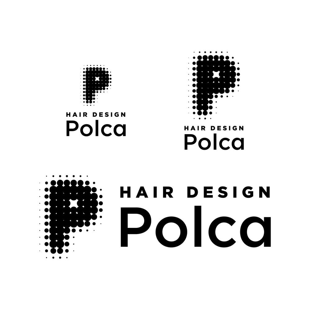 美容室　Hair design Polca のロゴ