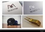 jun (kaorukun)さんのゴルフ用品（アクセサリー、小物）ブランド「MAESTRI」のロゴ制作への提案