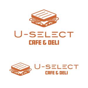 sum 75 (sum75)さんのカフェ「U-SELECT CAFE & DELI」のロゴとロゴイラストマークへの提案