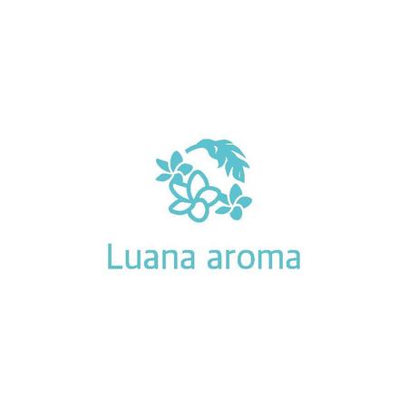 nocco_555 (nocco_555)さんのアロママッサージ　南国系　「Luana aroma」　ロゴと字体への提案