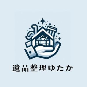 ワタナベ制作所 (blackgreen)さんの「遺品整理ゆたか」のロゴへの提案