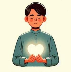 ワタナベ制作所 (blackgreen)さんのクリニックのミッション、『ありがとうの連鎖を生み出す』をイメージさせる挿絵への提案