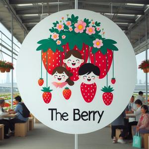 ワタナベ制作所 (blackgreen)さんのいちご狩り農園「the Berry」 のロゴ作成への提案