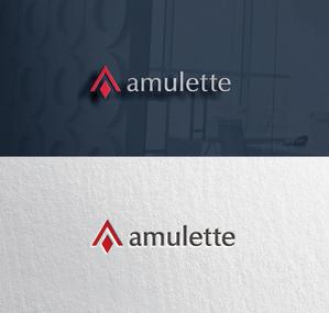 hi06_design (hi06)さんの中古ブランド品ショップサイト『amulette』のロゴへの提案