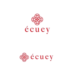 atomgra (atomgra)さんのアパレルショップサイト「écuey」のロゴへの提案