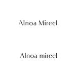 atomgra (atomgra)さんの美容室【AInoa mireel】ロゴへの提案