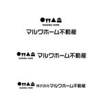 atomgra (atomgra)さんの注文住宅屋の関連会社「株式会社マルワホーム不動産」のロゴへの提案