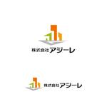 atomgra (atomgra)さんの不動産・古物取り扱い「アジーレ」のロゴへの提案