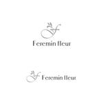atomgra (atomgra)さんのアパレルショップサイト「Férémin fleur」のロゴへの提案