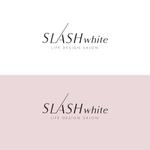 atomgra (atomgra)さんの美容室『SLASH white』のロゴへの提案