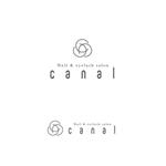 atomgra (atomgra)さんのネイルとまつげのお店「canal」のロゴへの提案