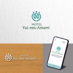 atomgra (atomgra)さんの新規オープンホテル　Hotel Yui-ness-Amamiのロゴ作成への提案