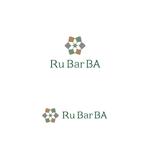 atomgra (atomgra)さんのフラワーショップ「Ru Bar BA」のロゴへの提案