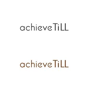 atomgra (atomgra)さんの美容室「achieve till」のロゴ制作依頼＋記念エコバッグロゴ制作依頼への提案
