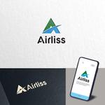 atomgra (atomgra)さんの空調機器の研究・開発・販売会社「Airliss」のロゴへの提案