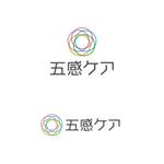 atomgra (atomgra)さんの五感を刺激するケアのロゴ作成　介護職員のモチベーションが上がるロゴへの提案