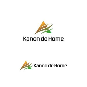 atomgra (atomgra)さんの工務店の一般住宅ブランド「kanon de home」のロゴへの提案