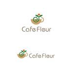 atomgra (atomgra)さんのカフェ　fleur のロゴへの提案