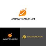 atomgra (atomgra)さんの【急募】訪日外国人向けeSIMサービス「JAPAN PREMIUM SIM」ブランドロゴの制作への提案