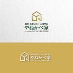 atomgra (atomgra)さんの屋根・外壁リフォーム専門店やねかべ家（Produced by ヤマムラ板金合同会社）ロゴへの提案