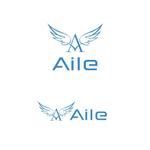 atomgra (atomgra)さんの起業家オンラインスクール「aile (エール)」のロゴへの提案