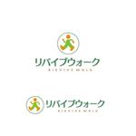 atomgra (atomgra)さんのデイサービス「リバイブウォーク」のロゴへの提案
