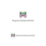 atomgra (atomgra)さんの経営コンサル会社「Mug Hunt Dollars 株式会社」のロゴマークの制作への提案
