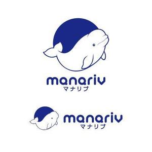 j-design (j-design)さんの次世代のLMS（オンライン学習管理）ツール【Manariv】 のロゴデザイン募集！！への提案