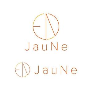 j-design (j-design)さんのアパレルブランド 「JauNe」のロゴへの提案
