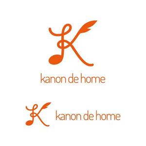 j-design (j-design)さんの工務店の一般住宅ブランド「kanon de home」のロゴへの提案